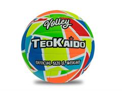 PALLONE BEACH/VOLLEY CUOIO 'GEOMETRIC' TEOK  24 E