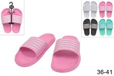 CIABATTE DUS DONNA 36/41  4/COL          24 E   -MIN 24   FASCIA A RIGHE