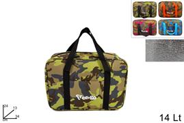 BORSA FRIGO LT.14 'MIMETICO' CM.34X24    48 E   INTERNO ALLUM 4/COL
