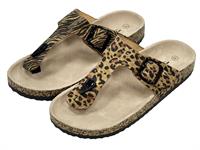 CIABATTE LCJ DONNA INFR 36/41 -A-  2/COL  12 E  -MIN 12 LEOPAR/TIGRATO