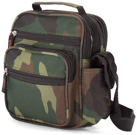 BORSELLO A TRACOLLA CM. 16x20X10 POL CAMOUF  50 $     POLIESTERE