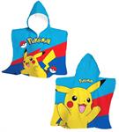 PONCHO MARE CM. 60x60 SPUGNA 'POKEMON'   12 E     TAGLIA MAXI