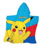 PONCHO MARE CM. 60x60 SPUGNA 'POKEMON'   12 E     TAGLIA MAXI