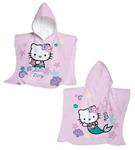 PONCHO MARE CM. 60x60 SPUGNA 'HEL/KITTY'  12 E     TAGLIA MAXI