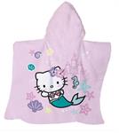 PONCHO MARE CM. 60x60 SPUGNA 'HEL/KITTY'  12 E     TAGLIA MAXI