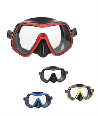 MASCHERA SUB 14+ 'OCEANICA' M-L VE/TEMP SCAT  12 E   4/COL   BL-GI-NE-RO