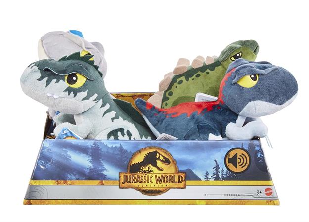 PELUCHE DINO 'JURASSIC WORLD' CM. 20 C/SUONI 4 $                 DISPLAY