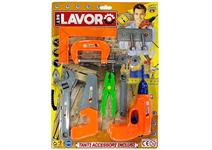 ATTREZZI FALEGNAME SET LAVORO C/ACCESSORI 12 $                 BLISTER-M