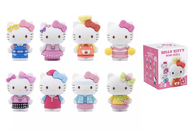 HELLO KITTY YuMe MINI DOLL CUTE OUTFIT SERIES 12 $             DISPLAY-F