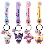 HELLO KITTY YuMe PORTACHIAVI PEACH SERIES 12 $                 DISPLAY-F