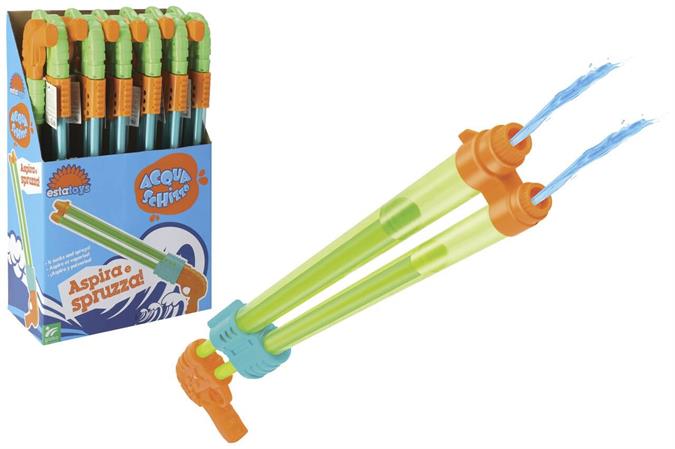 TUBO SPRUZZA ACQUA CM. 54  2/CANNE 2/COL  12 $                   DISPLAY