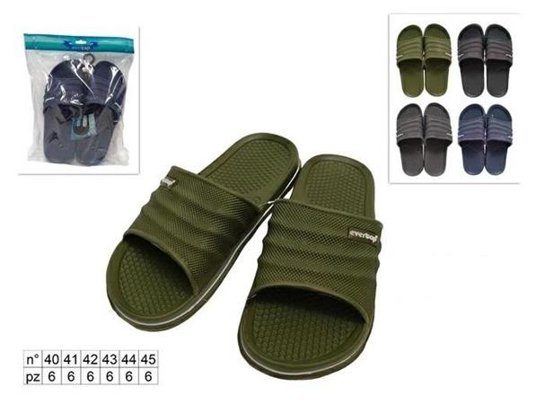 CIABATTE DUS UOMO 40/45  4/COL FASCIA   18 £     -MIN 18