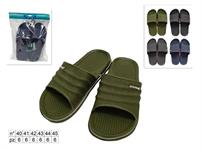 CIABATTE DUS UOMO 40/45  4/COL FASCIA   18 £     -MIN 18