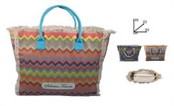BORSA MARE CM.53x35 S-TENORI ZIGZAG 2/COL 12 £     -LUX