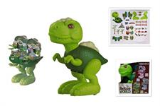 DINOSAURO PLAYSET 'PARCO DINOSAURI' PZ. 37  3 £    -VERDE      SCATOLA-M
