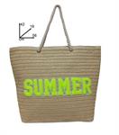 BORSA MARE CM.56x42 'SUMMER' PAGLIA INTREC. 12 £   -4/ASS