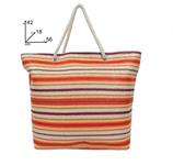 BORSA MARE CM.56x42 INTRECCIATA MULTIC. 12 £     4/COLORI