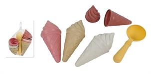 FORMINE SET GELATI 4 CONI C/PALETTA RETE  60 £  -MIN 6