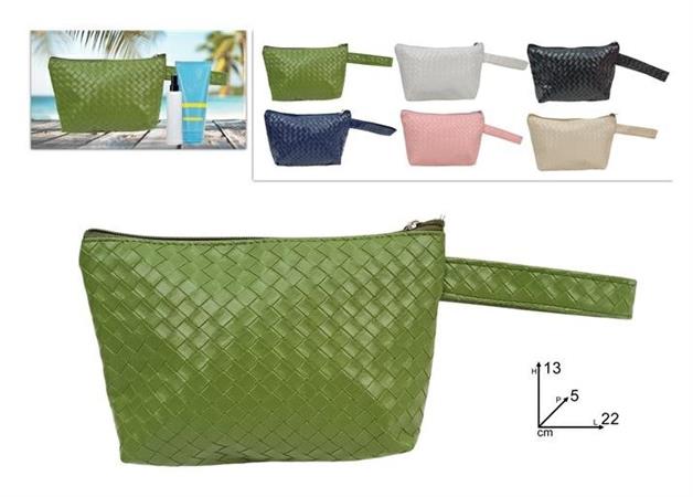 BORSELLO BEAUTY COSMESI CM. 22x13 6/ASS   60 £     -EFFETTO PELLE