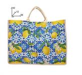 BORSA MARE CM.56x42 S-TENORI JUTA 'LIMONI' 24 £   4/COLORI