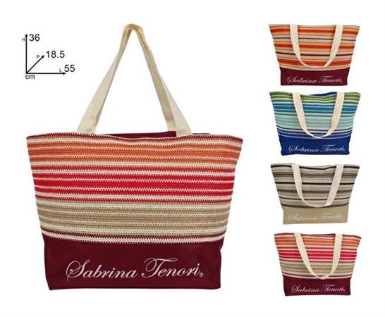 BORSA MARE CM.55x36 S-TENORI FANT. INTRECC. 18 £   4/ASS