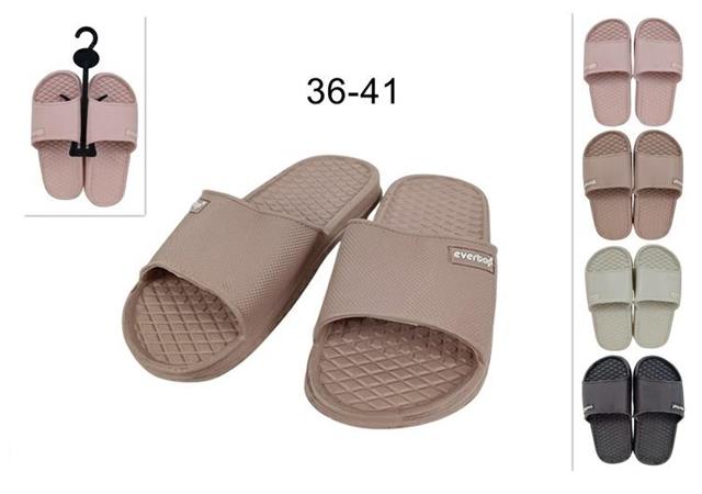 CIABATTE DUS DONNA 36/41  4/COL C/FASCIA  24 £   -MIN 24