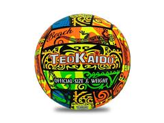 PALLONE BEACH/VOLLEY CUOIO 'TRIBAL' TEOK  24 £