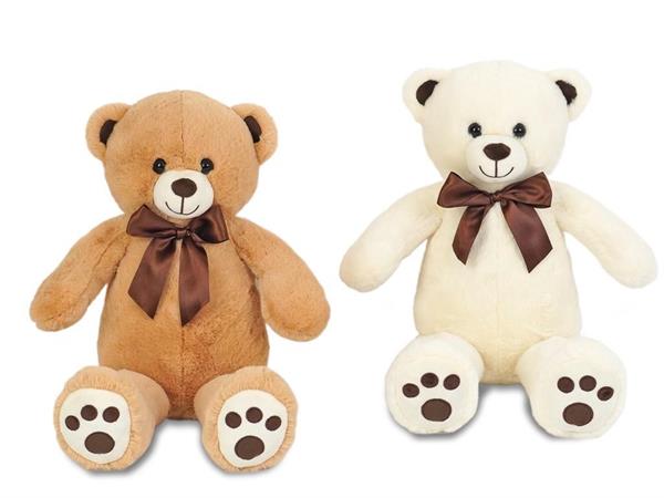 PELUCHE CM. 50 ORSETTO 2 MODELLI ASSORTITI  6 £    -NICE & GOOD