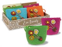 BORSETTA TRACOLLA 'FLOREALE' ECO  6/ASS 6 £                    DISPLAY-F