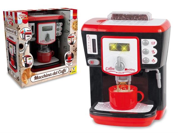 CUCINA SET MACCHINA DEL CAFFE' C/FUNZIONI REALI 6 £            SCATOLA-X