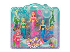 BAMBOLINE SIRENETTE COLORATE PZ. 3     24 E                    BLISTER-F