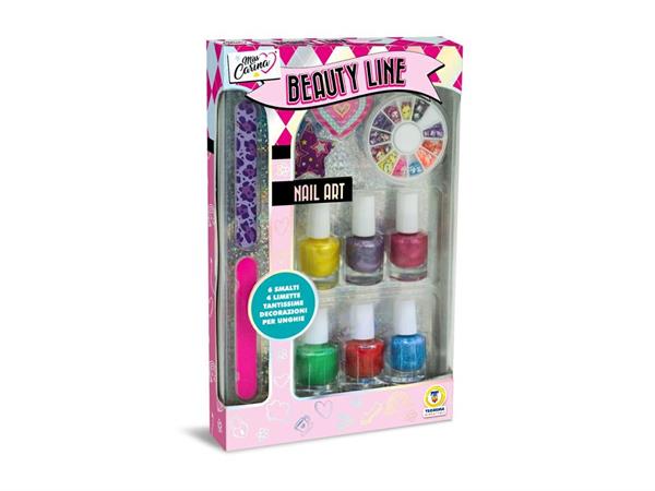 BEAUTY SET MAKEUP MANICURE C/6 SMALTI E LIME 24 £              SCATOLA-F