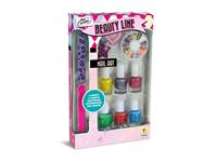 BEAUTY SET MAKEUP MANICURE C/6 SMALTI E LIME 24 £              SCATOLA-F