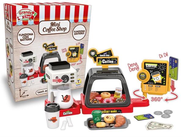 CUCINA SET 'COFFEE SHOP' LUCI/SUONI C/ACC 6 £                  SCATOLA-X