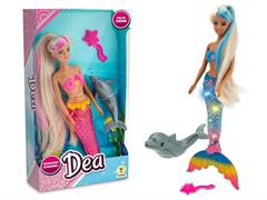 BAMBOLA 'DEA' MAGICA SIRENA C/LUCI E ACC 12 £      2/ASS       SCATOLA-F