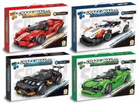 COSTRUZIONI CLICK CLACK RACING CAR 4/ASS  8 £                  SCATOLA-M