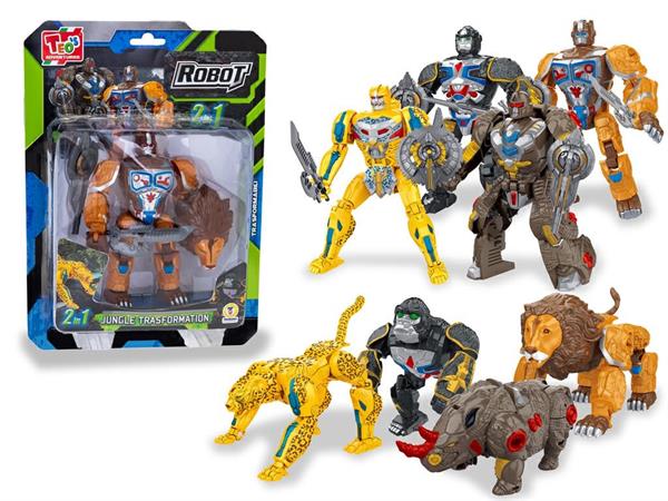 ROBOT TRANSFORMER ANIMALI 4/ASSORTITI     24 £                 BLISTER-M