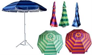 OMBRELLONE CM.240/8 POLIEST PA32 +SNOD   6 £    3/COL  AIRVENT  ST-FIBER