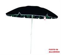 OMBRELLONE CM.200/8 POLYCOT PA32 +SNOD ALL  6 £  DUPLEX AIRVENT ST-FIBER