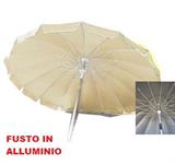 OMBRELLONE CM.220/16 POLI-SIL PA32 +SNOD ALL  6 £  ECRU  AIRVEN ST-FIBER