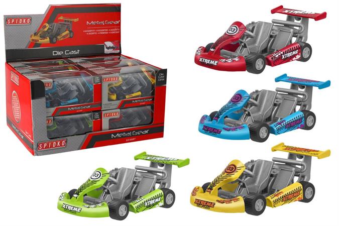 AUTO D-CAS 1/32 'GO KART' 4/ASS IN SCATOLA 12 £                DISPLAY-M