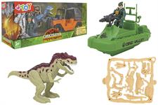 DINOSAURO PLAYSET C/VEICOLO E PERSONAGGIO 2/ASS 6 £            SCATOLA-M