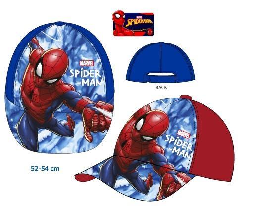 CAPPELLINO 'SPIDERMAN-MARVEL' C/VISIERA  48 £ 2/COL TG 52/54 100% COTONE