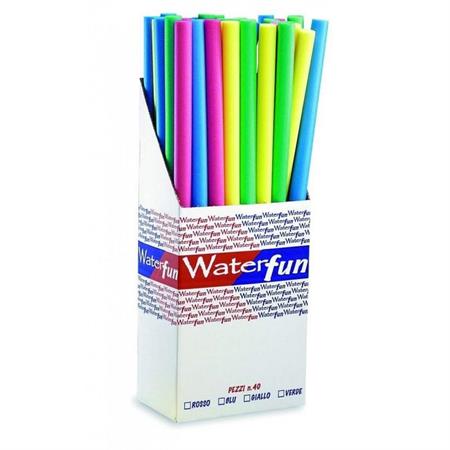 TUBO GALLEGGIANTE CM.158 POLIETILENE  DM 6,5  24 £   -MIN 6   C/RACCORDO