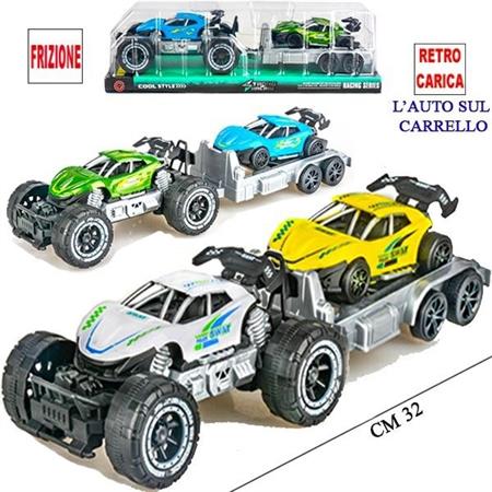 AUTO MONSTER A FRIZIONE C/RIMORCHIO AUTO 3/ASS 48 £               CUPOLA