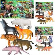 ANIMALI 'SELVAGGI NEL MONDO' PZ. 6 IN BUSTA 3/ASS 48 £