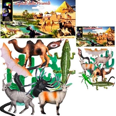 ANIMALI 'AI PIEDI DELLE PIRAMIDI' 2/ASS IN BUSTA 48 £
