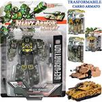 ROBOT TRANSFORMER MILITARE CARROARMATO 3/ASS 48 £              BLISTER-M