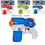 PISTOLA ACQUA CM. 18 DELUXE BUSTA 3/COL   48 £   -MIN 3