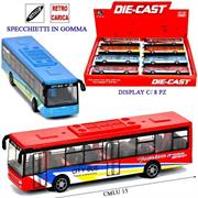 AUTOBUS D-CAS R/CARICA C/SPECCHIETTI IN GOMMA 8 £    4/ASS     DISPLAY-M